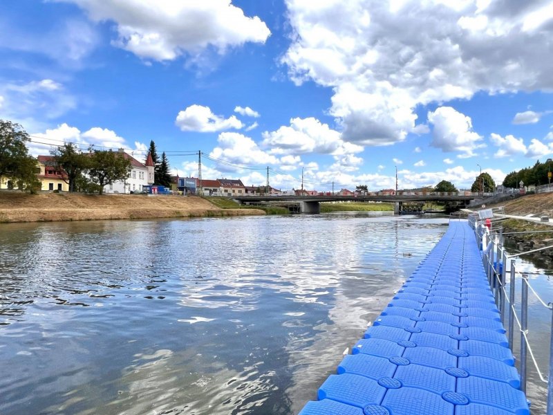 Slavnostní otevření plovoucího mola