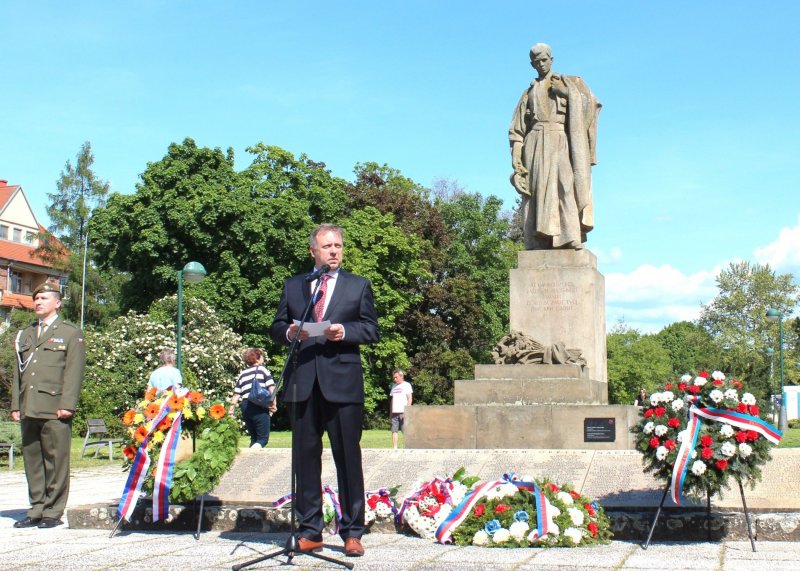 Vzpomínkový akt u příležitosti osvobození města Uherské Hradiště