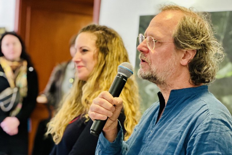 Komentovaná prohlídka: Roman Hudziec – Les a tůň